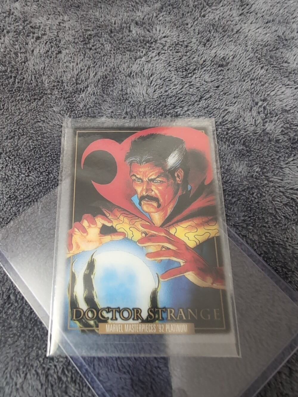 2024 Marvel Masterpieces 1992 Platinum Clear Cut #34 Doctor Strange